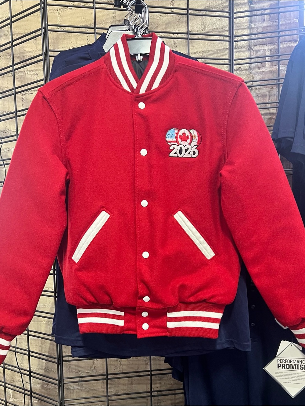 Awesome World Cup Varsity Jacket - XS NWT
